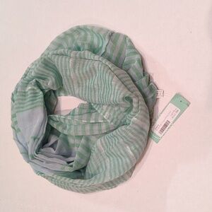 Stitch Fix Octavia Brady Multi Stripe Infinity Scarf - Light Blue New